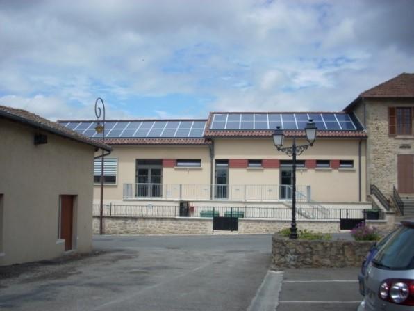 Photovoltaïque sur une école